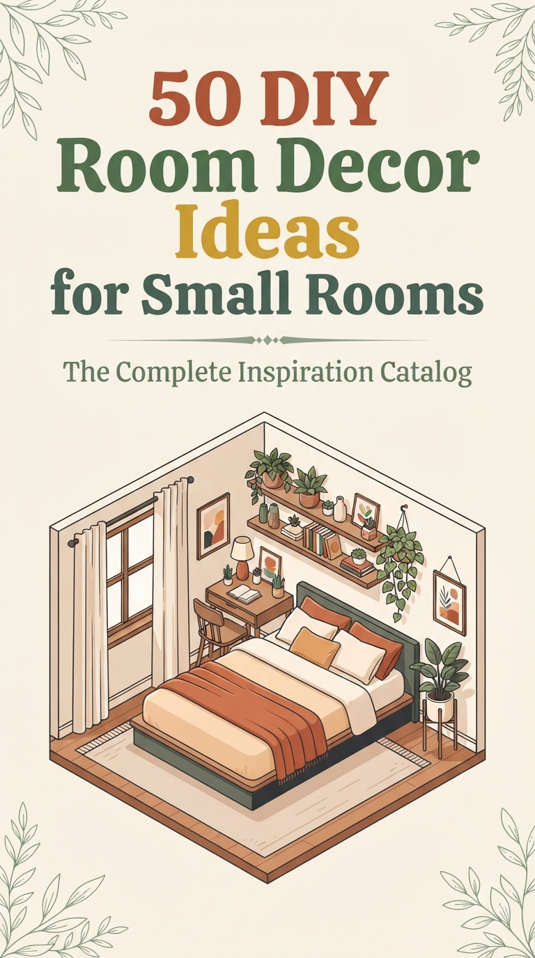 50 Professional DIY Room Decor Ideas for Small Spaces