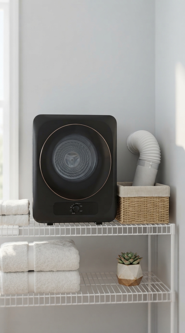 11Lbs Portable Clothes Dryer (Black) Review: A Smart Fix for Small Laundry Rooms